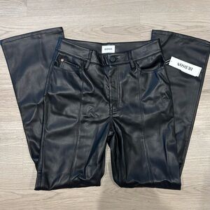 NWT Hudson faux leather pants